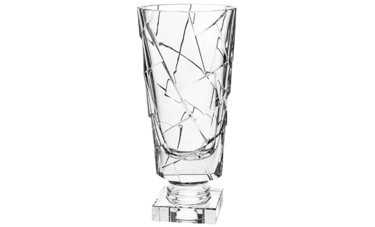 Krištáľová váza Cra ftd vase 38 cm