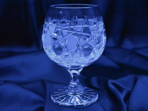 Krištálové brúsené poháre 250 ml set 6 kusov