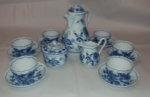 Cibulák – Kávová súprava 0,12 l – originálny cibuľový porcelán 1. akosť
