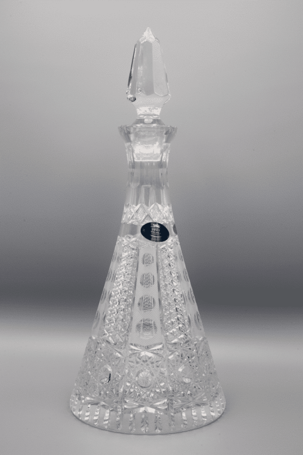 Krištáľová brúsená fľaša ÚSVIT 850 ml