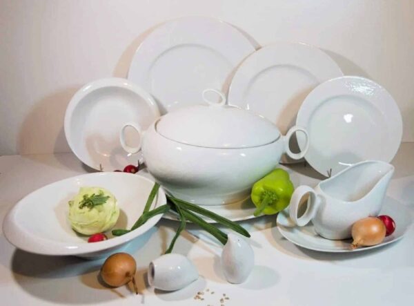 Porculanski set za ručak za 6 osoba Futuorna bijeli
