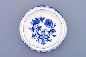 Cibulák – Popolník okrúhly 13 cm – originál cibuľový porcelán 1. akosť