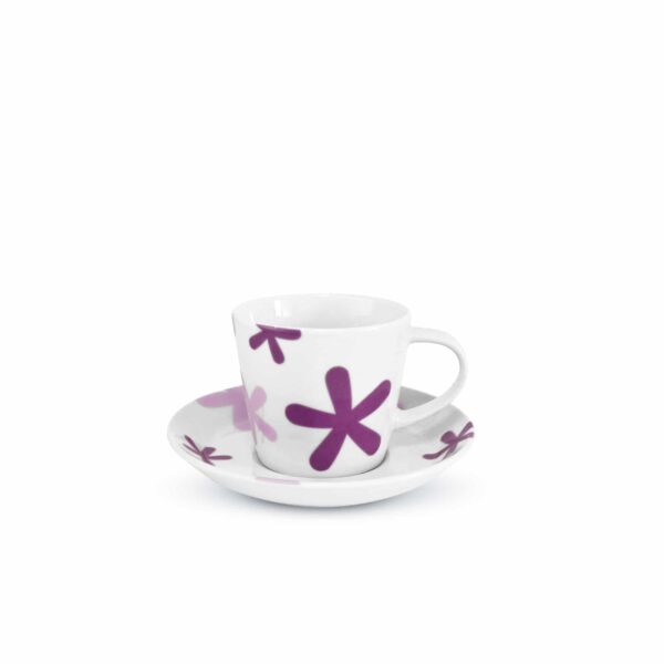 12-dijelni set - Floweret Violet