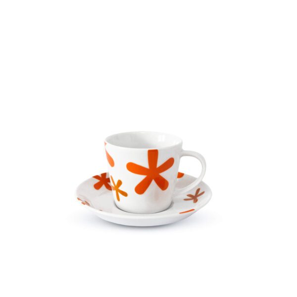 12-dijelni set - Floweret Orange