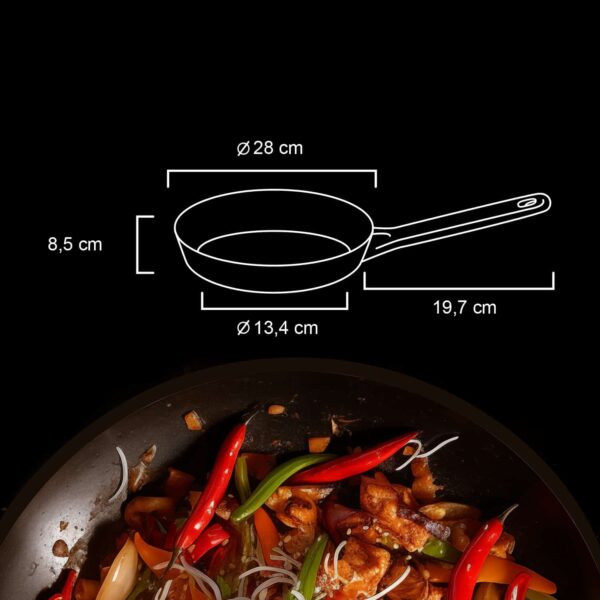 Tava WOK 28 CM TEFLON PLATINUM PLUS - Slika 2