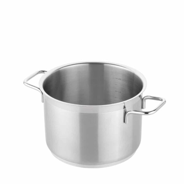 Lonac INOX 2,4 L SA POKLOPCEM - Slika 2