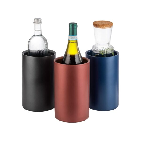Hladnjak za vino crni LEVANTE - Slika 3