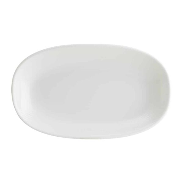 Ovalna posuda 34 X 19 cm GOURMET IRIS WHITE