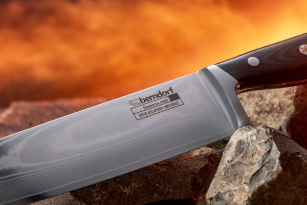 Nož Damask Santoku 20,5 cm - Slika 2