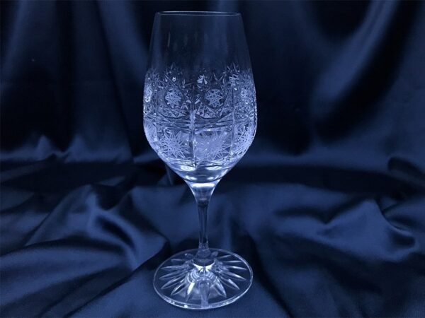 Kristalne brušene čaše 240 ml set od 6 komada