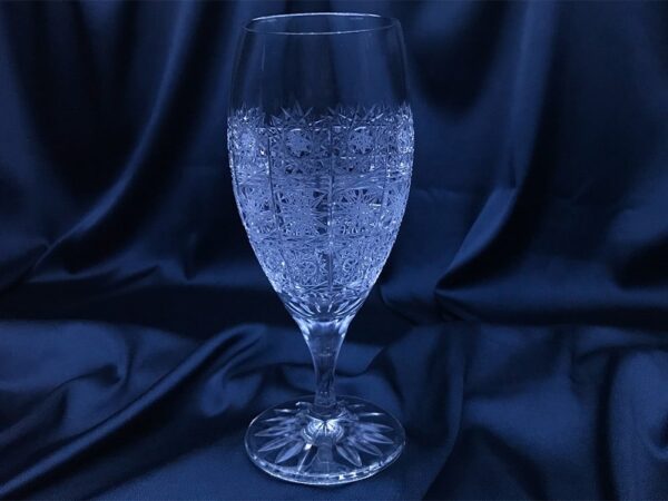 Krištálové brúsené poháre 400 ml set 6 kusov