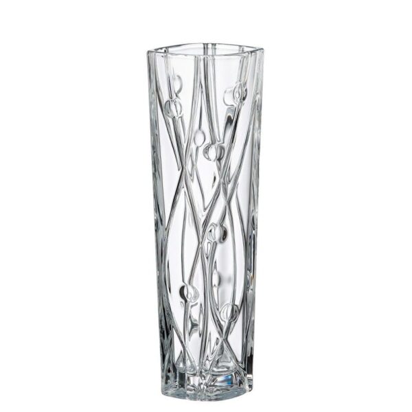 Kristalna vaza uska Laby Vase 30,5 cm