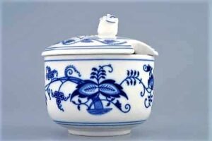 Cibulák – Cukornička bez ušiek 0,20 l – originál cibuľový porcelán 1. akosť