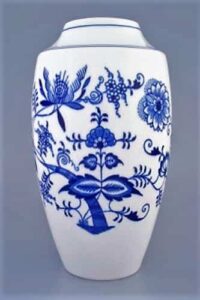 Cibulák – Váza 27 cm – originálny cibuľový porcelán 1. akosť