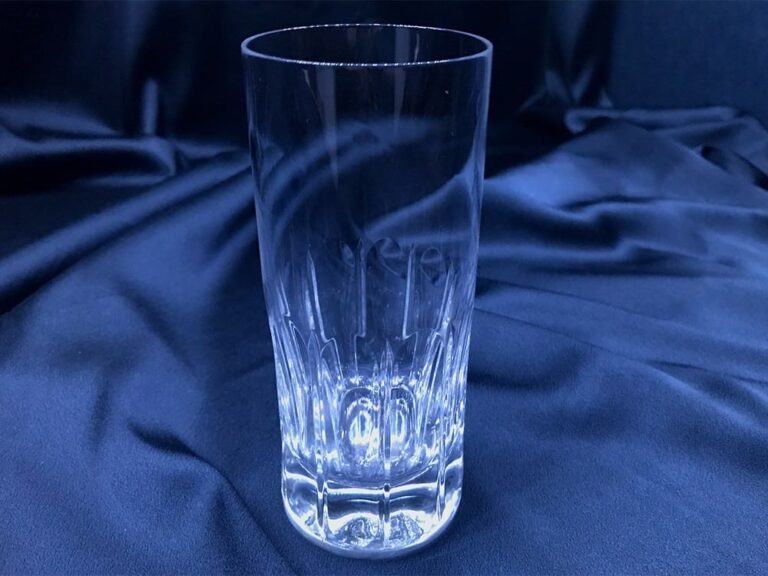 Krištálové brúsené poháre 380 ml set 6 kusov