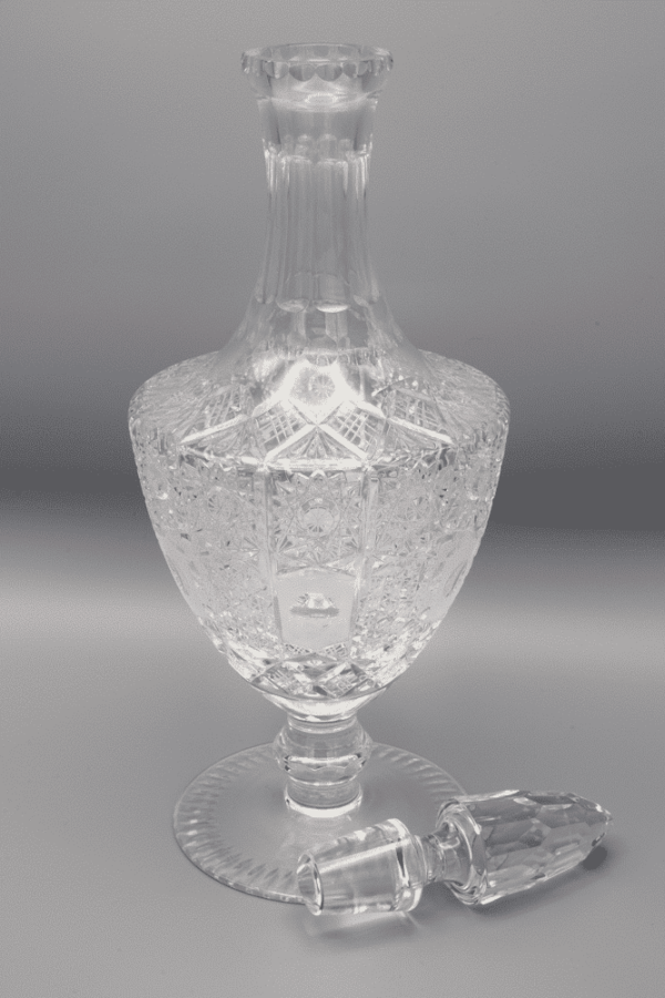 Kristalno brušena boca ÚSVIT 850 ml - Slika 2