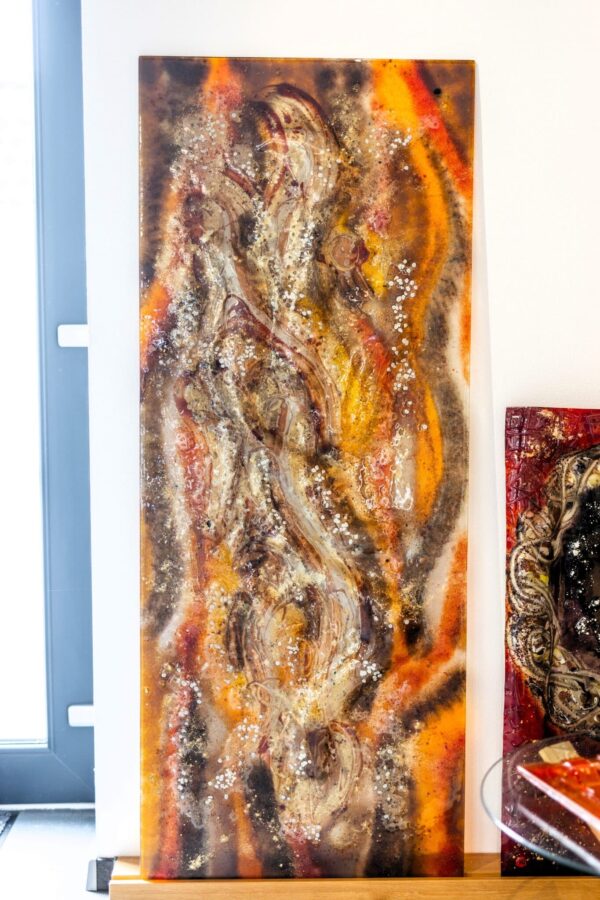 Umjetničko staklo Veronika Rusňáková 60x150 cm - Slika 2