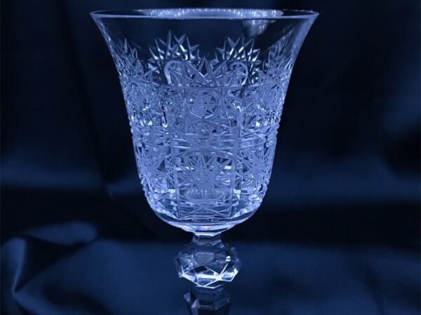 Kristalne brušene čaše 220 ml set od 6 komada - Slika 2