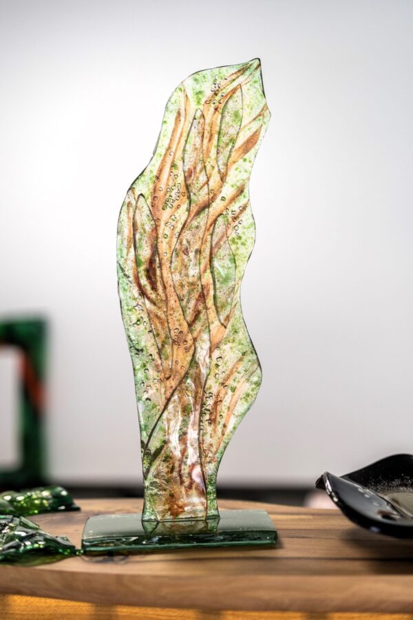 Umjetničko staklo Veronika Rusňáková 22x54 cm